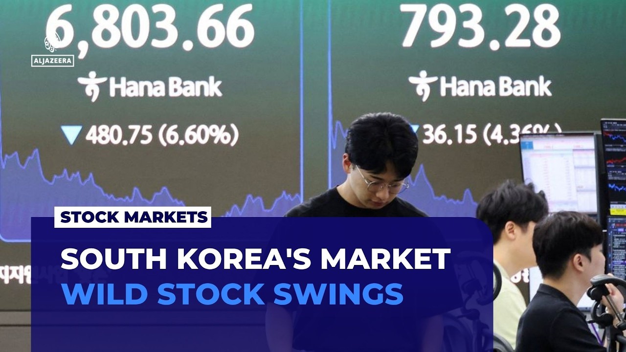 South Korea's Kospi swings wildly amid AI boom and government intervention