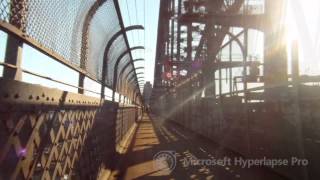 My cycle to work (Maroubra to St Leonards, Sydney) Hyperlapse