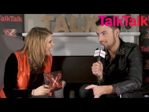 Pips Interviews Rylan Clark - Backstage with TalkTalk - The X Factor UK 2012