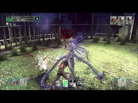 Let it Die # U-10 Floor 32 Boss - Im the Naked Snake (Easy Boss Kill, No Armor)