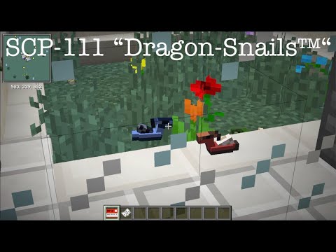 SCP-111 "Dragon-Snails™" | SCP: Lockdown (Minecraft 1.12.2)
