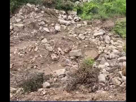 Kastamonu’da iş makinesiyle define arandığı iddia edildi