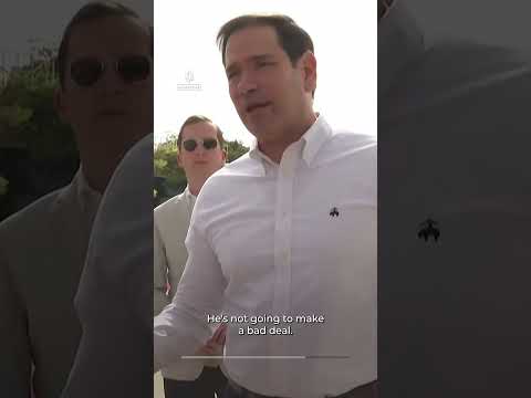 Rubio: 'Trump's not going to make a bad deal'