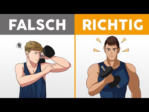 Top 10 Fehler beim Muskelaufbau