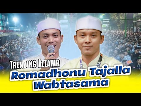 Romadhonu Tajalla | Terbaru Azzahir 2025 | Full Lirik Arab