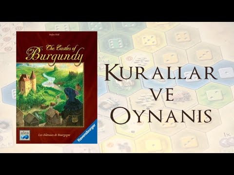 Castles of Burgundy Kutu Oyunu Türkçe - Kurallar ve Oynanış