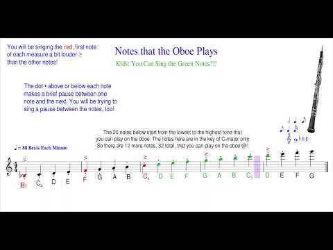 Notes You Can Play on the Oboe