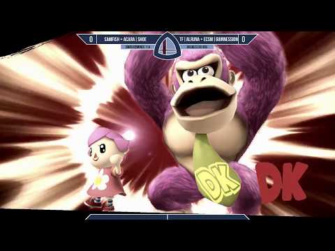 Sm4sh@Mines 114 - SAMFISH + AcaRa|Shoe Vs. TF|Alruna + eCSM|GuinnessION - Doubles Round Robin
