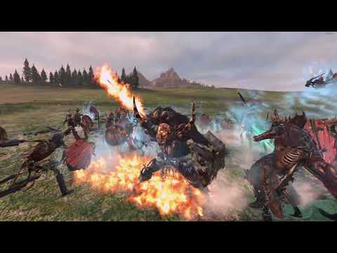 Vlad von Carnstein VS Archaon the Everchosen - Tomb Kings - Total War: Warhammer 2