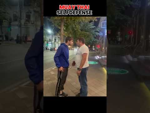 Muay Thai selfdefense 🥊 #muaythai  #mma #kickboxing