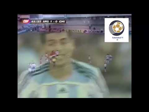 Argentina 2 Vs Chile 0 (2007)/ Fecha 1 Clasificatorias Sudáfrica 2010