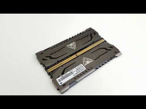 PATRIOT Memory Viper Steel PVS416G320C6K - 16 GB - 2 x 8 GB - DDR4 - 3200 MHz - 288-pin DIMM video