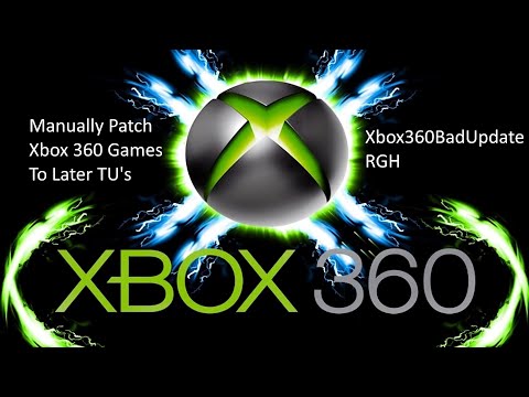 How To Manually Patch Xbox 360 Games To Later Title Updates For Use With Xbox360BadUpdate, RGH