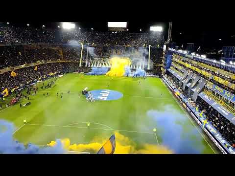 "Boca 1 Tigre 0 - Torneo 2023 - Recibimiento" Barra: La 12 • Club: Boca Juniors