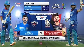 Match 55 - Delhi Capitals vs Royal Challengers Bangalore | Full Match Highlights | IPL 2020