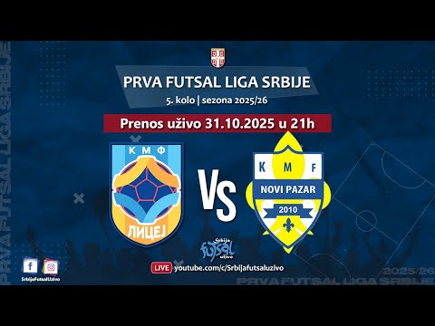 KMF Licej - KMF Novi Pazar | Prva futsal liga Srbije
