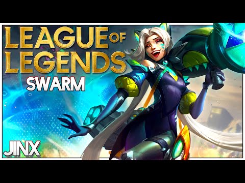 LEAGUE OF LEGENDS: SWARM | BATTLE CAT JINX | HARD | ALL MAPS |  4K60FPS UHD No Commentary