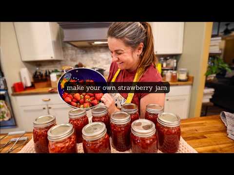 Classic Homemade Strawberry Jam | Kitchen Tutorial