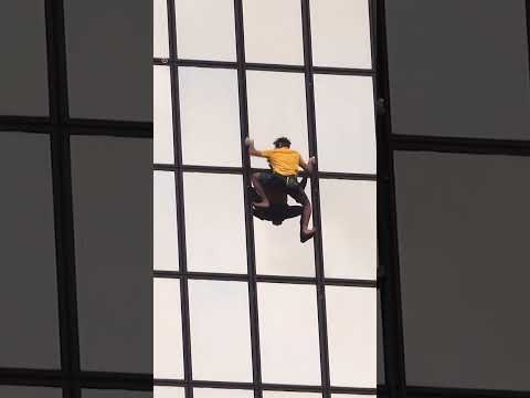 Climbing Up A Building Barefoot