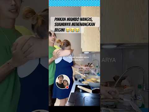 Pinkan Mambo Cries While Cooking Donuts, Her Husband Calms Her Down Like This #pinkanmambo