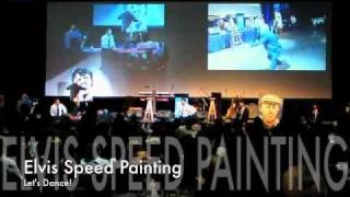 Speed Painter Brad Blaze with some audience fun (3 minute video)