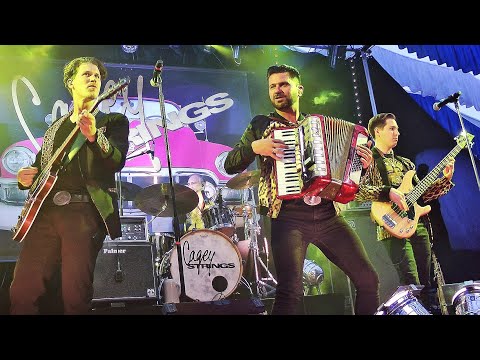 Konzert // Cagey Strings 2019 Mo. 29. 4. Augustinerzelt, Frühlingsfest, München, Bayern, Deutschland