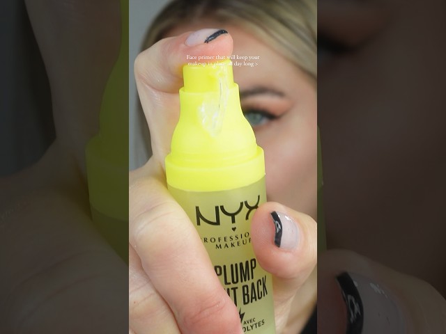 Vídeo relacionado con NYX Professional Makeup Plump Right Back Primer & Serum, Con electrolitos, Fórmula vegana, 30ml