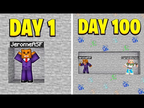 Insane 100 Days in Minecraft Mod - Surviving with JeromeASF!