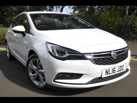 Used Vauxhall Astra 1.6 CDTi 16V 136 SRi Nav 5dr White 2016