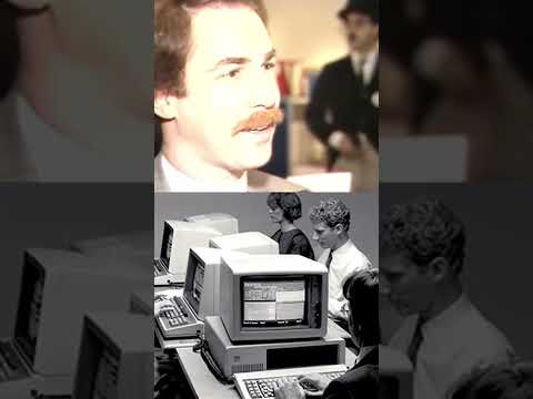 Early 80s news report on #computers #tech #shorts #shortsvideo