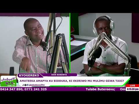 "AMATEEKA AMAPYA KU BIDDUKA, KI EKIRIWO MU MULIMU GGWA TAXI" | Kyogereko | Jude Bukenya | 20.05.2025