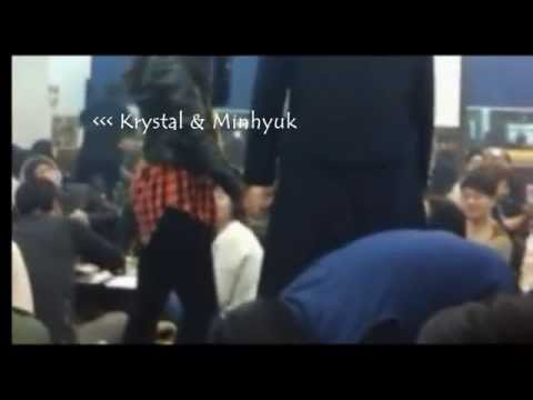 Krystal Minhyuk - Next to each other @farewell party