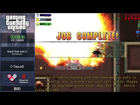 GTU2020 - Grand Theft Auto 2 All Missions by Tezur0