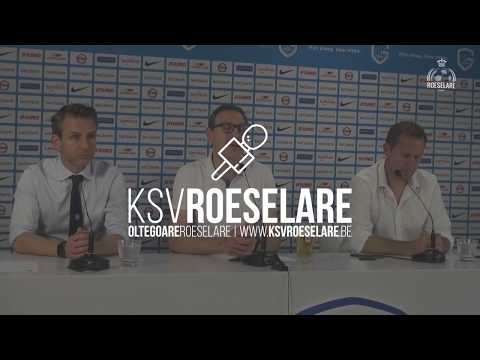 Persconferentie KRC Genk - KSVR 3-1 | 2016-17 | PO2 #9