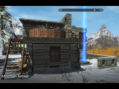 Mountain Retreat - DGHFDB - Skyrim House Mod