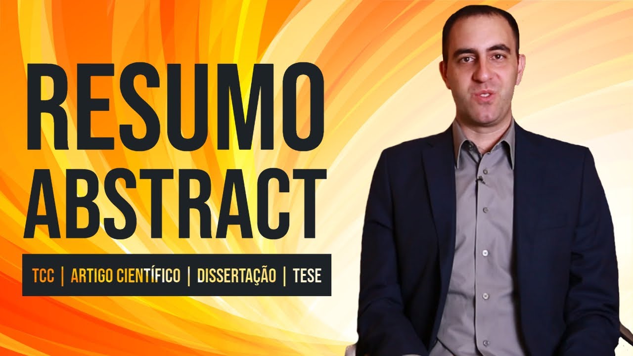 Como fazer o resumo do TCC ou artigo científico