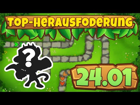 Top-Herausforderung 24.01.2023 - Affenaue [#BloonsTD6]