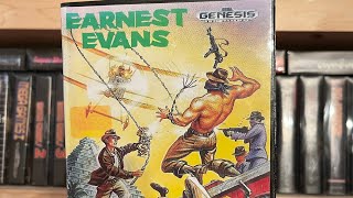 Earnest Evans Sega Genesis / Mega Drive gameplay. Playing on the Polymega.