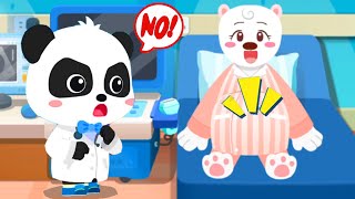 Download lagu Little Panda's World: Hospital Doctor - Join Kiki and Help Mother Bear to Give Birth - Babybus Games mp3