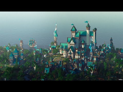 Epic Medieval Kingdom Build | Minecraft Timelapse [50k Collab]