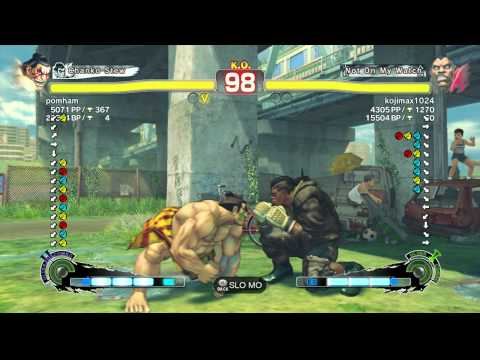 SSFIVAE~ E.Honda (pomham) vs.  Balrog (kojimax1024) HD