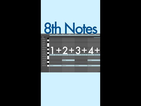 15 drum beats in 3 minutes [Part 1 - 8th Notes] Kick - Clap - HiHat