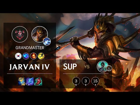 Jarvan IV Support vs Karma - KR Grandmaster Patch 11.15