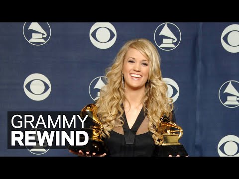 Carrie Underwood Wins Best New Artist At The 2007 GRAMMYs | GRAMMY Rewind