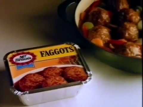 Mr Brain's Faggots Advert 80's