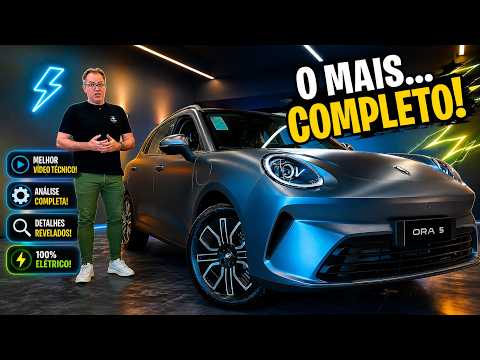 NOVO GWM ORA 5 2027: FICHA COMPLETA.