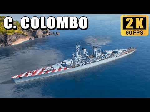 Battleship Cristoforo Colombo: one division killed all enemy ships