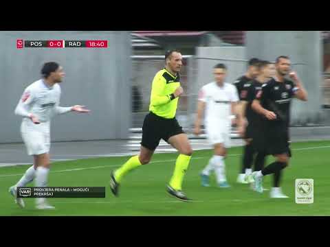 WWin liga BiH (12. kolo): Posušje - Radnik Soccerbet 4:0