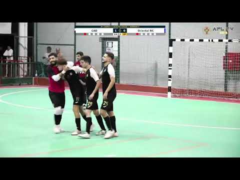 Resumo - CAD vs Oriental RC - 1.ª Divisão Futsal - Jornada 4