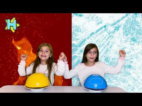 Desafio quente vs frio | Jéssica Godar, Laurinha E Helena E Gabriel